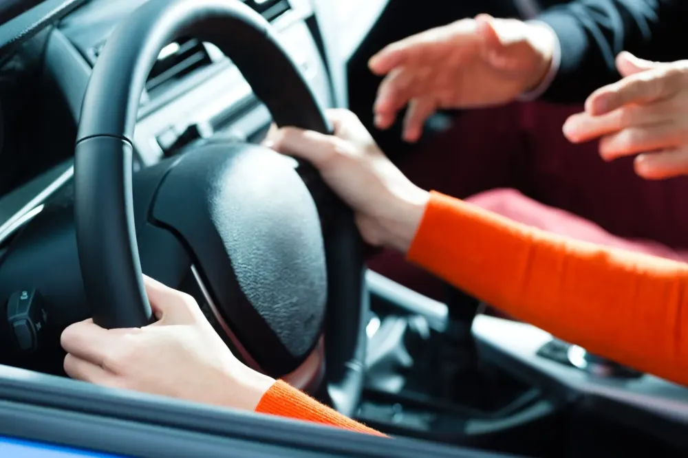 L'examen du permis de conduire